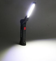 Portable Mode COB COB TORTH TORCH USB LED RECHARGÉable Travail Light Light Magnetic COB LANTERNA PROCHEM