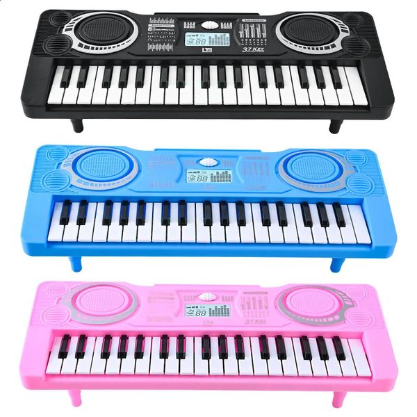 Portable 37 touches clavier numérique affichage LED Piano électronique enfants Instrument de musique enfants jouet éducatif 240131