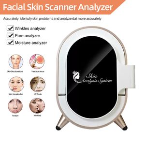 Portable 3D Topography Technology Analyzer Face Analysis Equipment Apparaat Machine 20 Million Pixel Facial Skin Scanner339