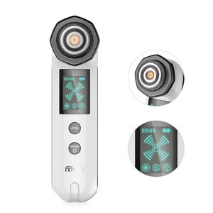 Draagbare 3in1 RF Radio Frequentie Gezichtsverjonging Vibration LED Lichte Huid Verstevigende Massager Hydratize Gezicht Opheffen Anti Aging