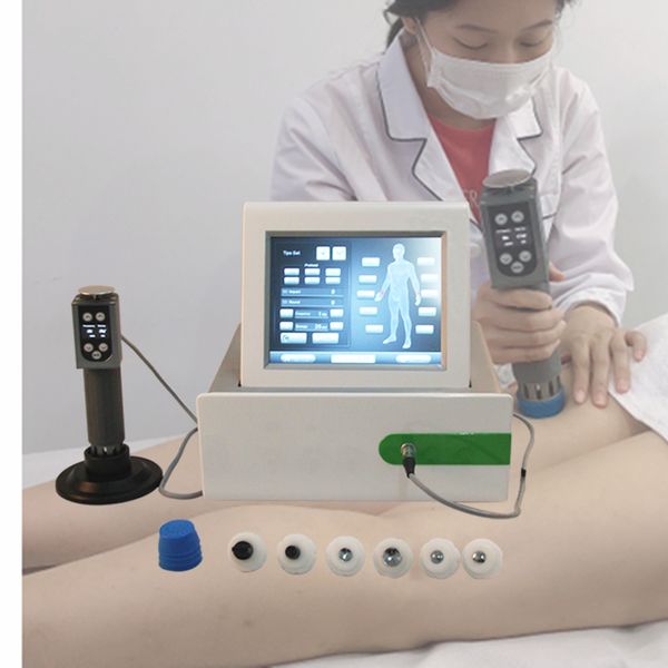 Portable 4 Bar Health Gadgets Dispositif d'équipement d'onde de choc physique Équipement extracorporel électromagnétique Prix Machine de thérapie par onde de choc ciblée