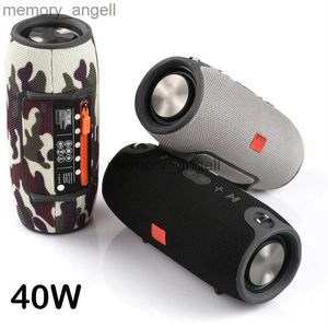 Portable 40W haute puissance Bluetooth haut-parleur sans fil colonne extérieure barre de son caisson de basses stéréo avec carte USB TF BT AUX FM Radio HKD230912