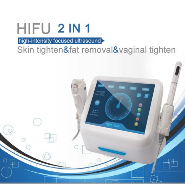 Machine portable 4D 3D Hifu à ultrasons focalisés de haute intensité Hifi masseur de visage anti-âge et équipement de salon de beauté de serrage vaginal666