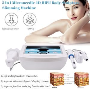 Portatile 5 IN 1 4D HIFU Vaginal Tightening liposonix V-max Body Slimming Machine Rimozione delle rughe Face Lift Riduzione del grasso