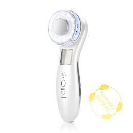 Draagbare 7 Kleur LED 1 MHz Licht Therapie Machine LED Facial Masker Beauty Spa Photo Therapie voor Huidverjonging Acne Remover Behandeling