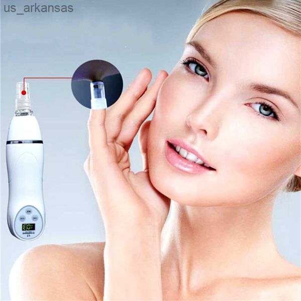 Máquina portátil de 7 puntas para la piel Peeling de diamantes Máquina de belleza Masajeador Antienvejecimiento Eliminación de microdermabrasión Cicatriz Acné Dispositivo de poros Cuidado facial L230523