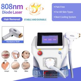 Portable 755 1064 808Nm Diode Laser Machine épilation permanente rajeunissement de la peau Laser épilation épilateur beauté Equipment529