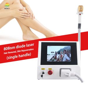 Portable 808 Diode Laser épilation permanente Machine de beauté épilation du corps traitement de l'acné de la peau tendre