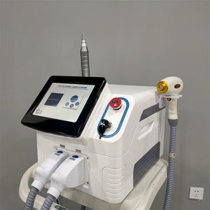 Épilation Laser à Diode Portable 808nm, raffermissement de la peau, dissolvant de pigments, Machine 2 en 1 pour détatouage au Laser picoseconde