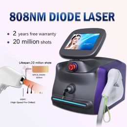 Draagbare 808nm permanente diode laser ontharing snelle epilation lazer depilacion machine met Duitsland bars voor beauy salon Prijs