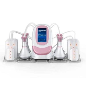 Portable 80k cavitation rf graisse brûlante anti-cellulite masseur corps sculptant la machine avec 8 tampons laser