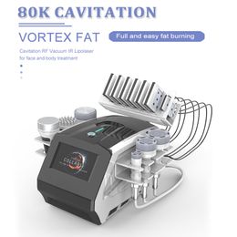 Sistema portátil de cavitación ultrasónica RF 80k para dar forma a la elevación de glúteos aumento de senos máquina de masaje con ventosas al vacío