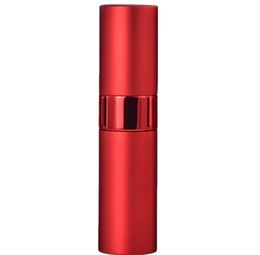 Draagbare 8 ml roterende spuitfles geanodiseerd aluminium spray parfumflessen glas lege make-up parfums buis hoge kwaliteit