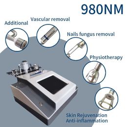 Portable 980nm Diode Laser Red Blood Vessel Removal Vascular Vein Treatment Laser Spider Veins Removal Machine For Salon Spa
