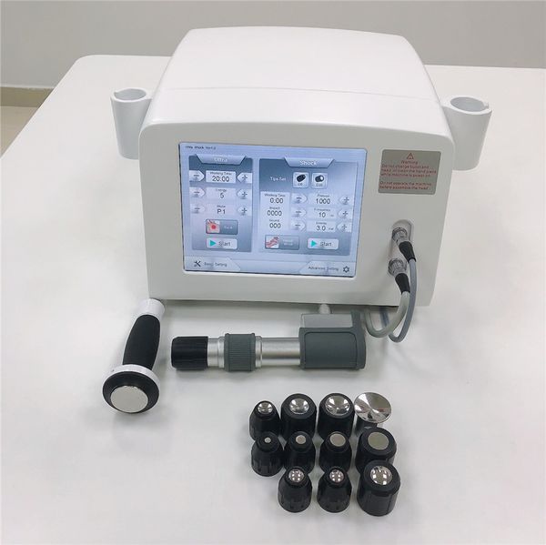 Machine portative de thérapie ultrasonique de radio acoustique pour la machine physique de thérapie d'onde de choc de traitement d'épaule