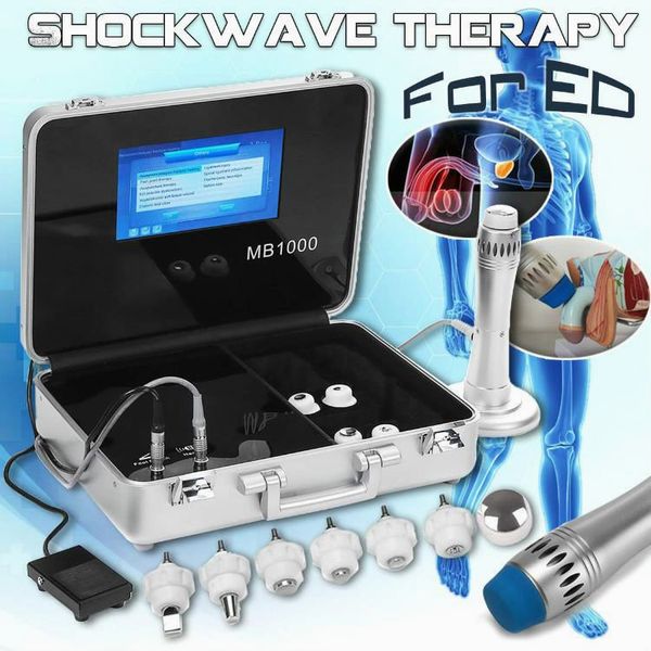 Máquina de adelgazamiento, ultrasonido portátil de ondas de choque acústicas para el dolor, equipo de fisioterapia, fisioterapia dolorosa del talón