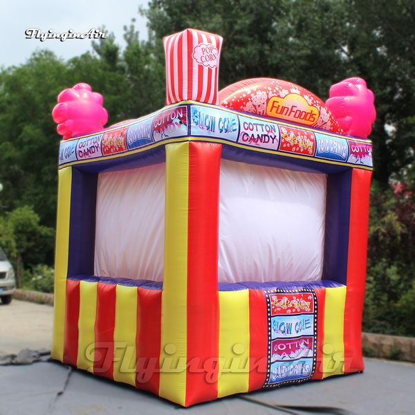 Puesto de exhibición temporal de la tienda del quiosco inflable de la publicidad portátil para la feria comercial y los acontecimientos al aire libre