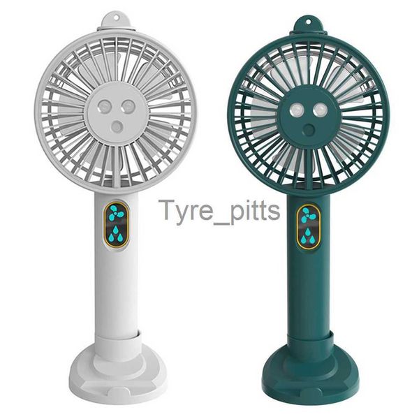 Refroidisseurs d'air portables Ventilateur de brouillard de pulvérisation d'eau portable Électrique USB Rechargeable Réglable Mini Ventilateur De Refroidissement Climatiseur Humidificateur Extérieur x0729