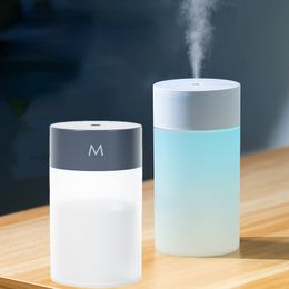 Humidificateur d'air portable 260ml Mini diffuseur d'huile essentielle d'arôme à ultrasons USB Cool Mist Maker Purificateur Aromathérapie pour voiture