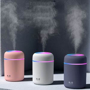 Humidificateur d'air portable 300 ml diffuseur d'huile essentielle d'arôme à ultrasons USB purificateur de brumisateur frais aromathérapie pour la maison de voiture