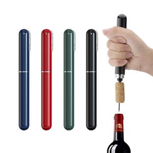 Portable pompe à Air ouvre-bouteille de vin broche sûre décapant de liège outils de barre bouteilles de pression d'air tire-bouchon Gadgets de cuisine accès