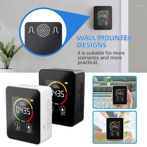 Portable luchtkwaliteit Detector Multifunctionele digitale koolstofdioxide Monitor voor thuisslaapkamer goedgekeurde CO2 meter gasanalysator