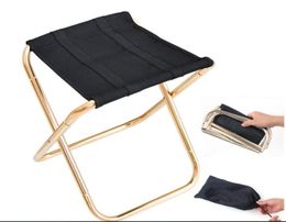 Chaise pliante en aluminium portable siège de pêche extérieure 600d Tissu oxford camping pique-nique grimper barbecue outil de peinture de pêche Ultr5272508