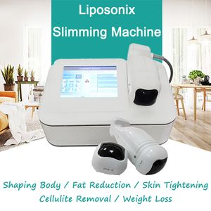 Machine portable de remodelage du corps Liposonix Élimination rapide des graisses Équipement de beauté raffermissant pour la peau à ultrasons HIFU 525 coups par cartouche