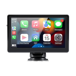 Draagbare CarPlay USB Multimedia Player Android Auto Monitor AirPlay Telefoon Mirror Link Display voor Auto Bus SUV Pickup Taxi Vrachtwagen Vrachtwagen Van MPV