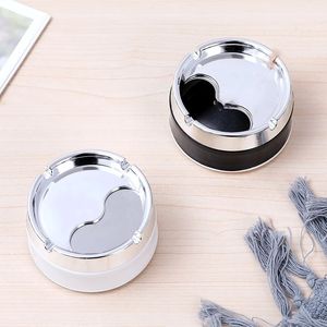 Portable Ashtray Removable 360 Degree Rotation for Home Stainless Steel Smoking Accessories Inventory Wholesale