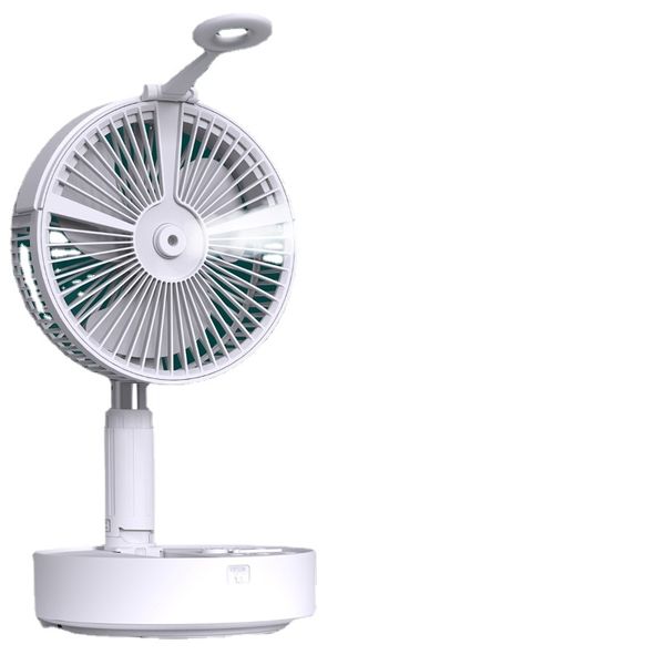 Ventilador atomizador portátil, ventilador de niebla de agua plegable con batería Personal, ventilador de pie con escritorio, hogar, viaje al aire libre