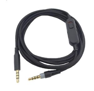 Cable de Audio portátil para auriculares, Cable de Audio para HyperX Cloud Mix Cloud Alpha GPRO X G233 G433, accesorios para auriculares para juegos