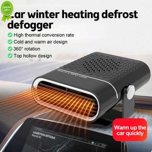 Draagbare auto -verwarming defroster demister verwarming 360 graden abs verwarming koelventilator voor auto's vrachtwagens auto accessoires verwarming fans