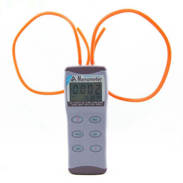 Manomètre différentiel numérique Portable AZ8205, manomètre, mesure de la pression différentielle de l'air 0-5Psi