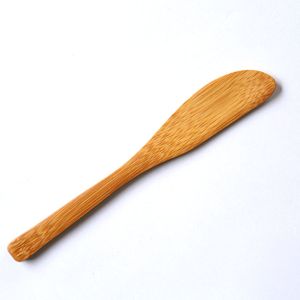 Esparcidor de mermelada y mantequilla de bambú portátil, cuchillo para queso, cubiertos de 14 cm, cubiertos, cuchillos reutilizables, utensilios para viajes, barbacoa, espátula para llevar, tenedor para cena, regalos de boda