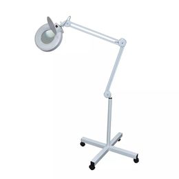 Portable Beauty Items Professional Floor Stand Cosmetic Beauty Facial LED vergrootlamp met vergrootglas