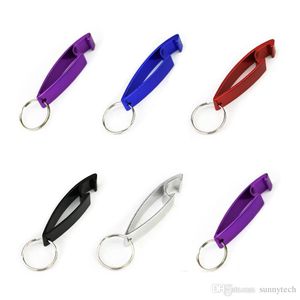 Ouvre-bouteille de bière portable porte-clés ouvre-bouteille de bière en aluminium peut 5 couleurs faveur de fête de mariage cadeaux LX2742