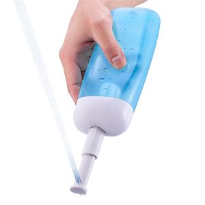 Bidet portable - Bouteille de bidet à main de voyage avec buse de pulvérisation rétractable pour les soins personnels nettoyants en hygiène 400 ml