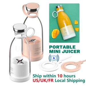 Draagbare Blender Vers Sap Mixer Elektrische Draadloze Lading Mini Fruit Mixers Juicer Cup Milkshake Maker Machine 240116