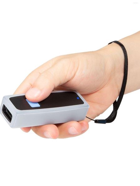 Lecteur de code-barres sans fil portable Bluetooth 1D 2D Scanner de code QR