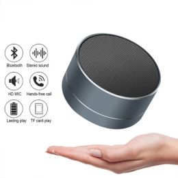 Haut-parleur Bluetooth Portable, amplificateur d'extérieur, mini colonne sans fil, surround de musique stéréo 3D, caisson de basse avec microphone