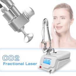 Equipo portátil de máquina láser Co2 para tratamiento de eliminación de cicatrices y rejuvenecimiento de la piel facial y corporal