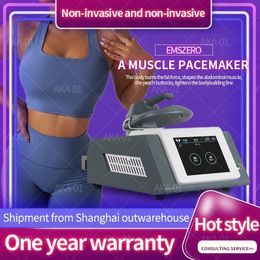 Draagbare lichaamsjas Mini EmsZero RF Equipment Vet Verbranding Neo Body Sculpting Spierstimulator Machine DLS-Emslim