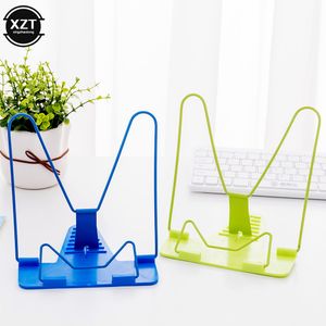 Portable Bookd Stand opvouwbare leesboekstand Document Holder Holder Basis Verstelbaar Reading Book Shelf Bookend lezen