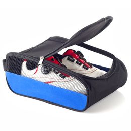 Bottes de football respirantes portables Boîte de rangement Chaussures de football anti-poussière Sac Sports Rugby Golf Travel Cas de transport