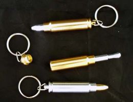 Draagbare Bullet Pijp MINI Funky Bullet Metalen Pijp Tabak Pijp Sleutelhanger Gouden Pijp Gouden Kogel Sleutelhanger Geheime Pijp