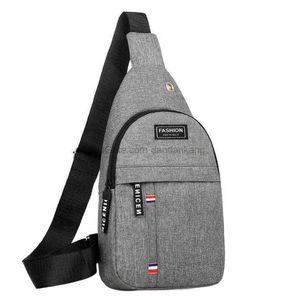 Portable Business travel sling poitrine sacs Mode Crossbody Bag toile Messenger Wallet pochette pour téléphone Hommes femmes fitness sac de sport loisirs mini gym packs