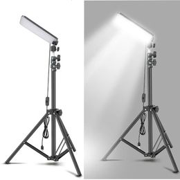 Draagbare campinglamp LED-selfielamp Pography met statief voor buitenpicknickbarbecue Verstelbare telescoop 240220