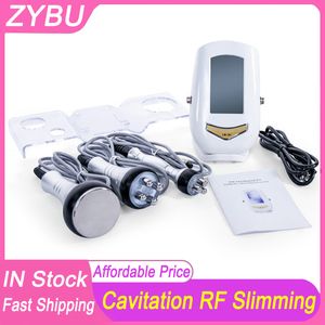 Cavitation portable RF amincissant la machine de beauté radiofréquence perte de graisse corps modelant le poids réduire le resserrement de la peau lifting du visage ultrasons 40K