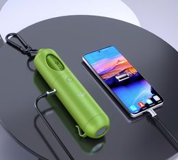 Chargeur portable, Power Bank, batterie 5 000 mAh avec technologie de charge PowerIQ et USB-C (entrée uniquement) pour iPhone 15/15 Plus/15 Pro/15 Pro Max, série 14/13, Samsung Galaxy